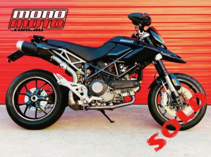 Picture of DUCATI HYPERMOTARD 1100 EVO - 2010 - BLACK **SOLD**